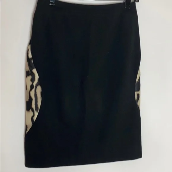 Diane von Furstenberg leopard print pencil skirt - Picture 3 of 8
